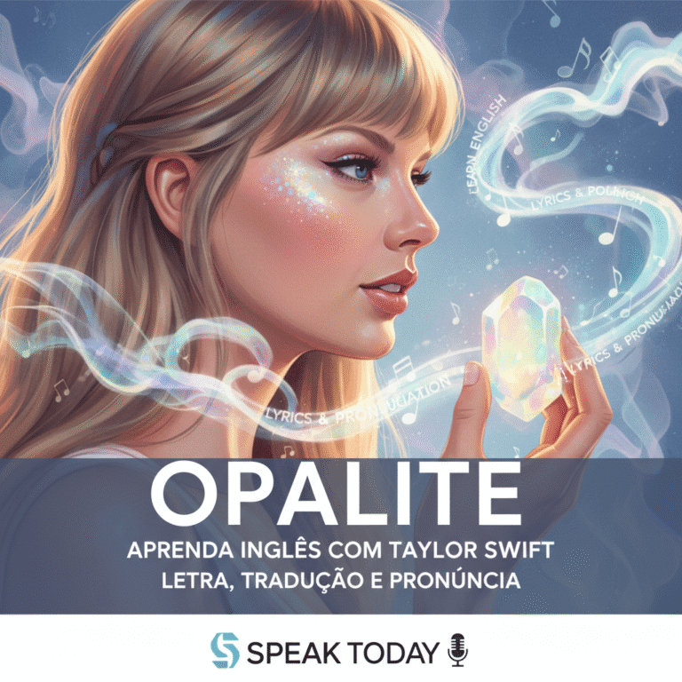 Opalite – Aprenda Inglês com Taylor Swift: Letra, Tradução e Pronúncia