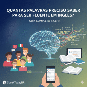 Quantas Palavras Preciso Saber para Ser Fluente em Inglês? Guia Completo e Dados do CEFR.