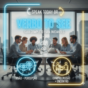 Domine o Verbo ‘See’ em Inglês: Conjugação Completa no Presente, Passado e Futuro – Guia Prático com Exemplos e Diálogos para Iniciantes