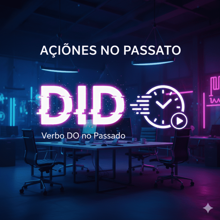 Verbo DO no Passado: Como usar o DID (Guia com Áudio e Shadowing)