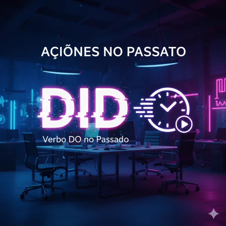 Verbo DO no Passado: Como usar o DID (Guia com Áudio e Shadowing)