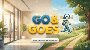 Domine o Verbo GO no Presente: Guia Prático e Simulador de Conversação